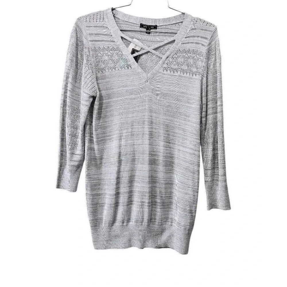 Women's‎ Lety & Me Gray Top - Size M